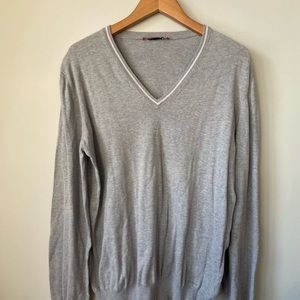 Mens Prada cotton vneck sweater
